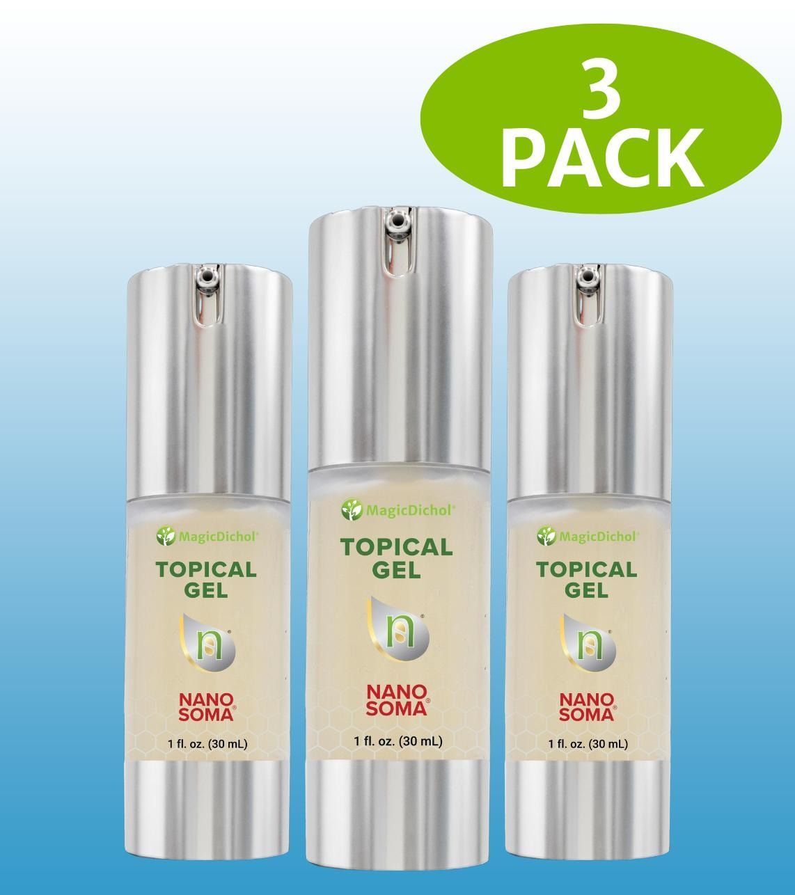 NANO SOMA® Topical Gel - 3 Pack