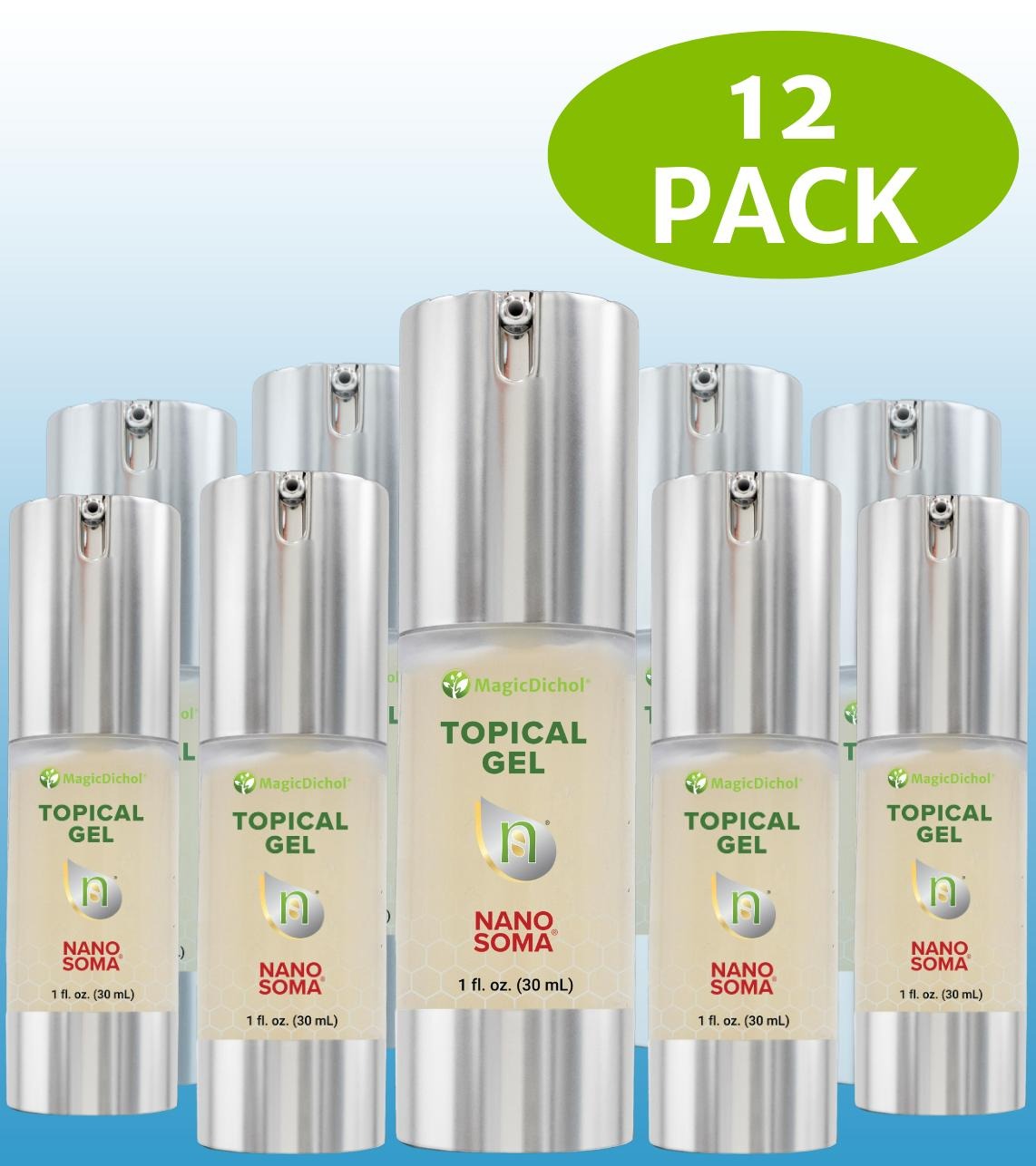 NANO SOMA® Topical Gel - 12 Pack